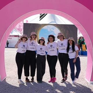 150,000 People at Rome's Race for the Cure Alongside Alama Professional